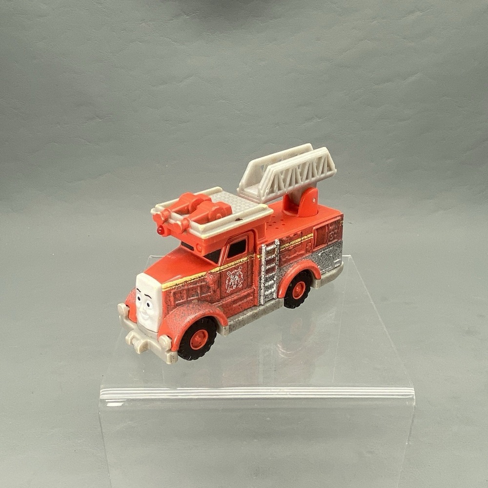 2010 Thomas & Friends Take N Play Diecast Fiery Flynn Talking Fire Engine V8981